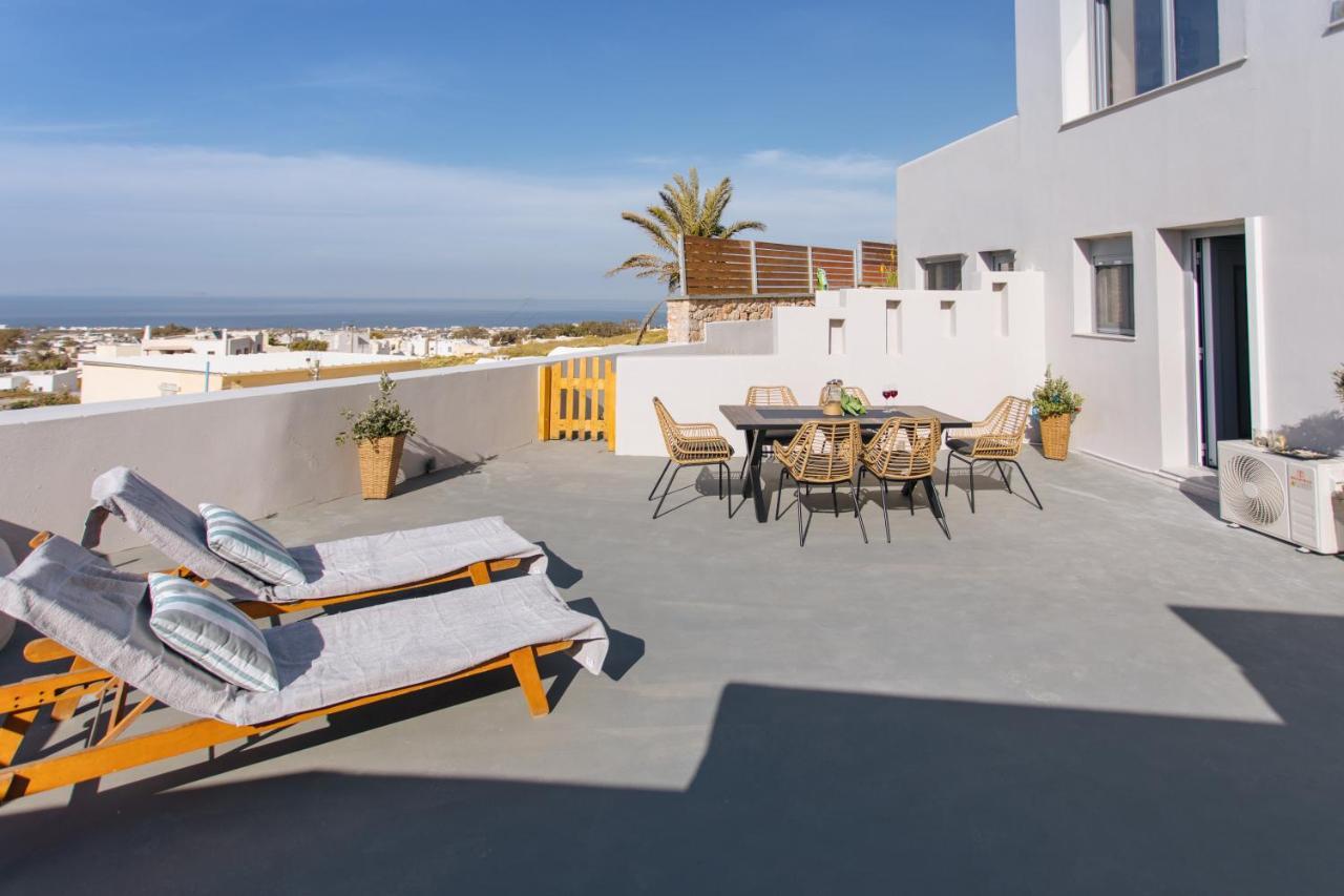 Amer Villa Santorini With Outdoor Hot Tub Vóthon Dış mekan fotoğraf