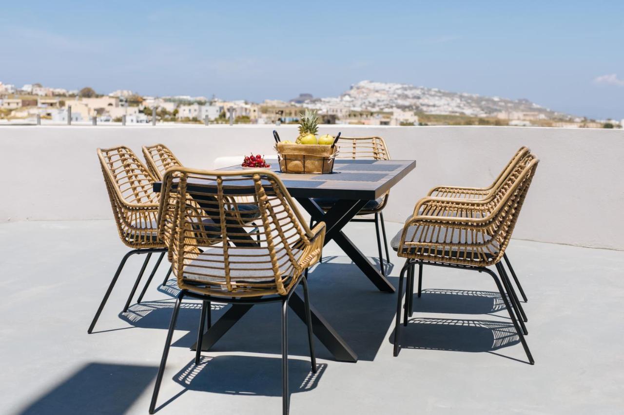 Amer Villa Santorini With Outdoor Hot Tub Vóthon Dış mekan fotoğraf